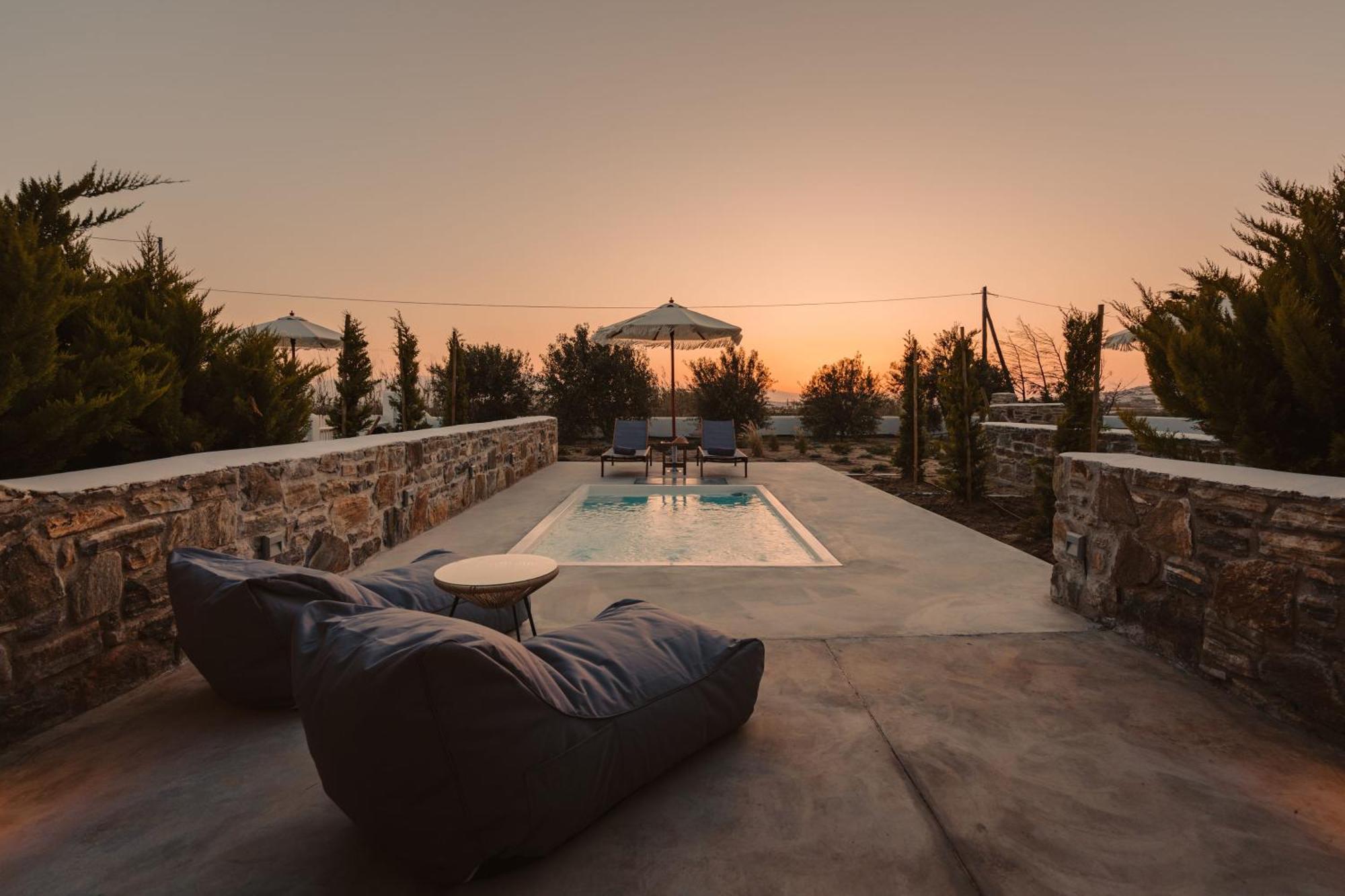 Santo Concept Luxury Villas Agia Anna  Exterior foto